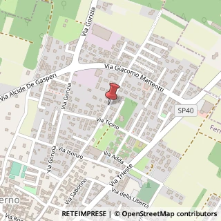 Mappa Via garibaldi giuseppe 65, 21019 Ferno, Varese (Lombardia)