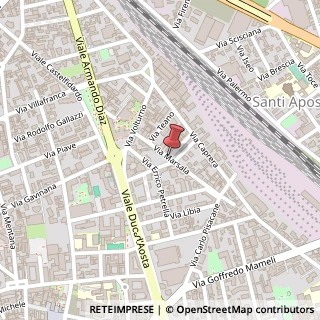 Mappa Via marsala 9, 21052 Busto Arsizio, Varese (Lombardia)