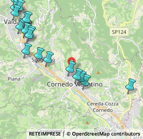 Mappa Via S. Luca, 36073 Cornedo Vicentino VI, Italia (2.8695)