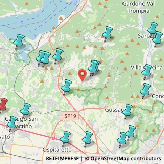 Mappa Via Maglio, 25050 Ome BS, Italia (6.048)