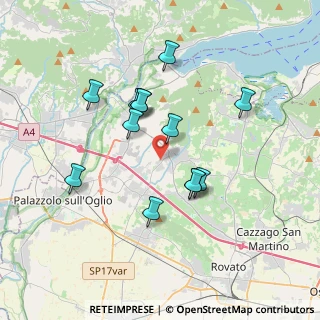 Mappa Via S. Pancrazio, 25030 Adro BS, Italia (3.19769)