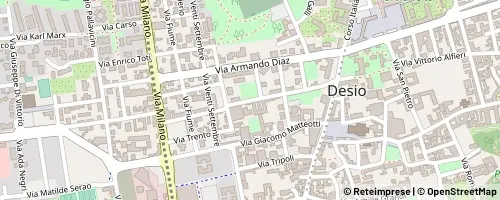 Mappa Desio
