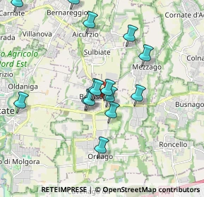 Mappa SP 177, 20882 Bellusco MB, Italia (1.702)