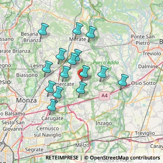 Mappa SP 177, 20882 Bellusco MB, Italia (6.36733)