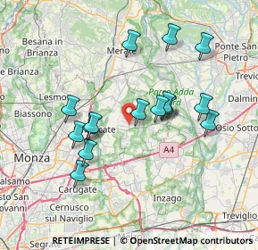 Mappa SP 177, 20882 Bellusco MB, Italia (6.58875)