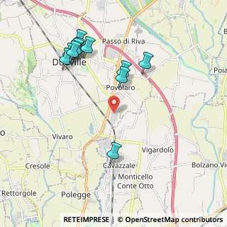 Mappa Via Industria, 36031 Dueville VI, Italia (2.12727)