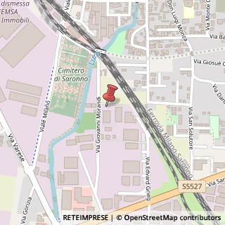 Mappa Via Giovanni Morandi, 22, 21047 Saronno, Varese (Lombardia)