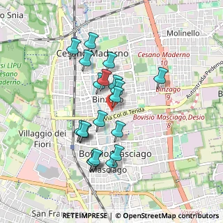 Mappa Via Galileo Ferraris, 20031 Cesano Maderno MB, Italia (0.8065)