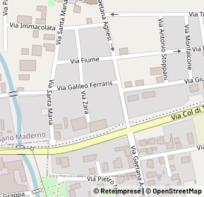 Mappa Via Galileo Ferraris, 20031 Cesano Maderno MB, Italia (0.11538)