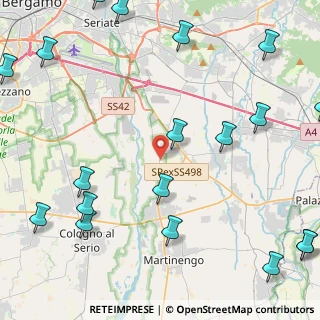 Mappa Via del Castello di Malpaga, 24050 Cavernago BG, Italia (6.6415)