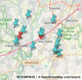 Mappa Via Marco Polo, 24046 Osio Sotto BG, Italia (3.50643)
