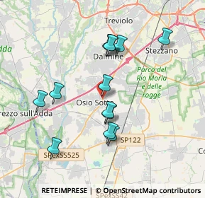 Mappa Via Gorizia, 24046 Osio Sotto BG, Italia (3.43)