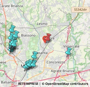 Mappa Villasanta, 20852 Villasanta MB, Italia (5.363)