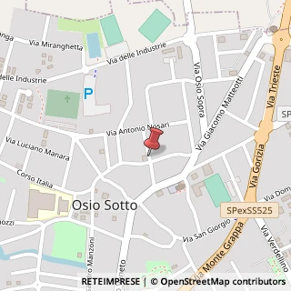 Mappa Via Roma,  22, 24046 Osio Sotto, Bergamo (Lombardia)