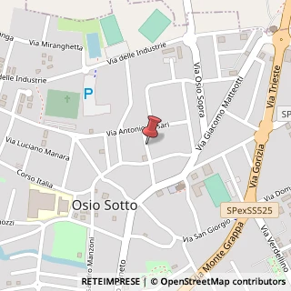 Mappa Via Roma,  36, 24046 Osio Sotto, Bergamo (Lombardia)