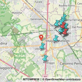 Mappa Via Asiago, 21040 Uboldo VA, Italia (2.25235)