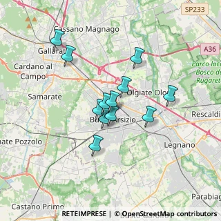 Mappa Piazza 25 Aprile, 21052 Busto Arsizio VA, Italia (2.72083)
