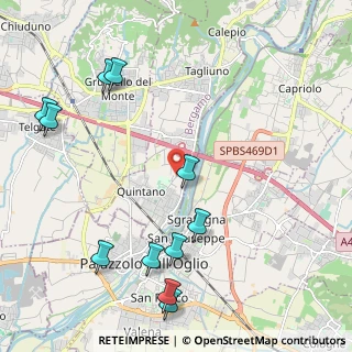 Mappa Via della Repubblica, 24060 Castelli Calepio BG, Italia (2.62909)