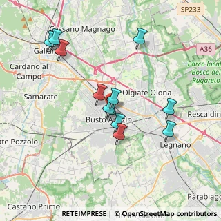 Mappa Viale Castelfidardo angolo via Gavinana, 21052 Busto Arsizio VA, Italia (3.36583)