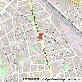 Mappa Largo Gaetano Giardino, 1, 21052 Busto Arsizio, Varese (Lombardia)