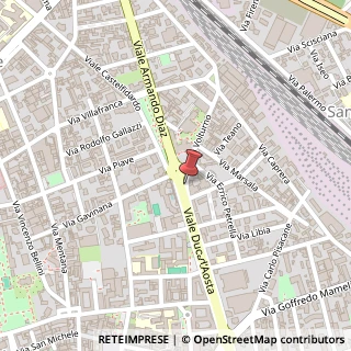 Mappa Largo Gaetano Giardino, 5, 21052 Busto Arsizio, Varese (Lombardia)
