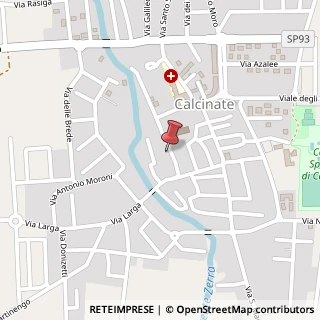 Mappa Via Circonvallazione Ponente, 20, 24050 Calcinate, Bergamo (Lombardia)