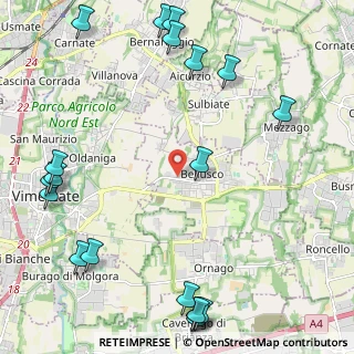 Mappa Via Milano, 20882 Bellusco MB, Italia (3.12789)