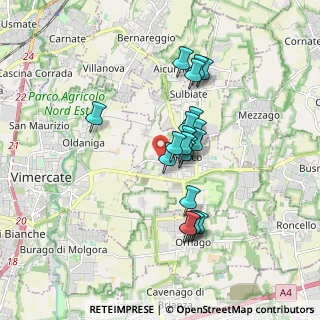 Mappa Via Milano, 20882 Bellusco MB, Italia (1.3935)