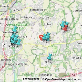 Mappa Via Milano, 20882 Bellusco MB, Italia (2.511)