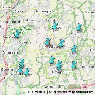 Mappa Via Milano, 20882 Bellusco MB, Italia (2.34769)