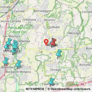 Mappa Via Milano, 20882 Bellusco MB, Italia (2.82182)