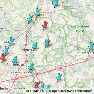 Mappa Via Milano, 20882 Bellusco MB, Italia (6.34)