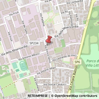 Mappa Via Enrico Fermi, 16, 20057 Vedano al Lambro, Monza e Brianza (Lombardia)