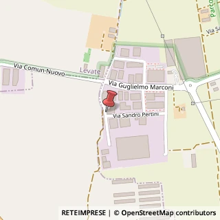 Mappa Via Sandro Pertini, 16, 24040 Comun Nuovo, Bergamo (Lombardia)
