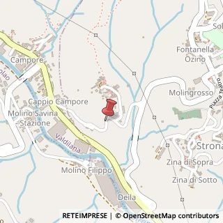 Mappa Frazione Cappio Campore, 1/A, 13823 Strona, Biella (Piemonte)