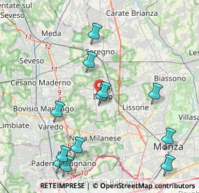Mappa , 20832 Desio MB, Italia (4.625)