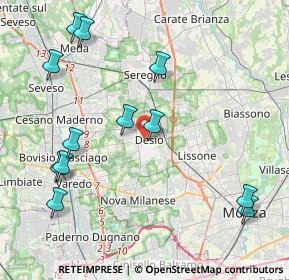Mappa , 20832 Desio MB, Italia (4.82)