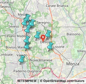 Mappa , 20832 Desio MB, Italia (3.33333)