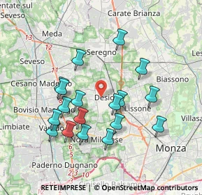 Mappa , 20832 Desio MB, Italia (3.49)