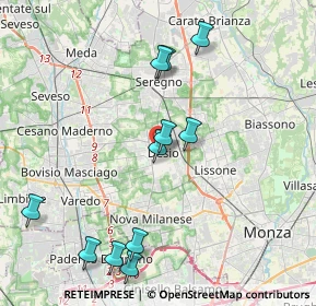 Mappa , 20832 Desio MB, Italia (4.28182)