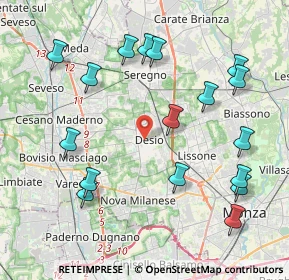 Mappa , 20832 Desio MB, Italia (4.61)