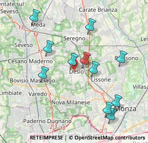 Mappa , 20832 Desio MB, Italia (3.99909)