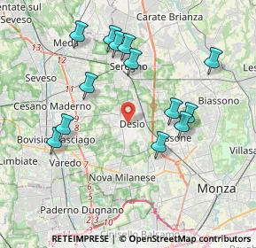 Mappa , 20832 Desio MB, Italia (3.87462)