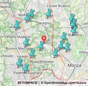 Mappa , 20832 Desio MB, Italia (4.53333)