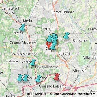 Mappa , 20832 Desio MB, Italia (3.66462)