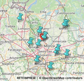 Mappa , 20832 Desio MB, Italia (13.42154)