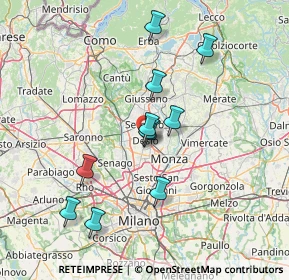 Mappa , 20832 Desio MB, Italia (12.71455)