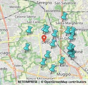 Mappa , 20832 Desio MB, Italia (1.992)