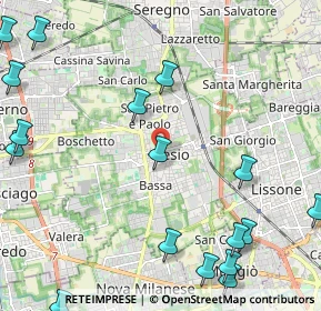 Mappa , 20832 Desio MB, Italia (3.09588)