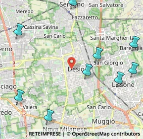 Mappa , 20832 Desio MB, Italia (2.99818)